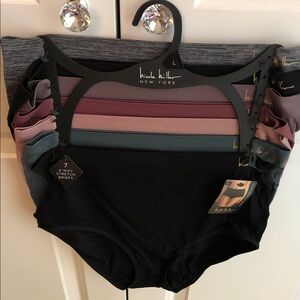 Nicole Miller Women's Briefs in Black, Pink, and Blue